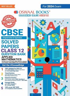 Oswaal CBSE Class 12 Applied Mathematics Question Bank 2023-24 Book - Oswaal Editorial Board