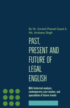 Past, Present and Future of Legal English - Prasad, Govind