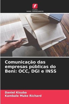 Comunicação das empresas públicas do Beni: OCC, DGI e INSS - Kisuba, Daniel;Muke Richard, Kambale