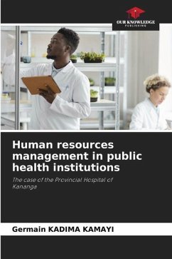 Human resources management in public health institutions - KADIMA KAMAYI, Germain