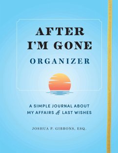 After I'm Gone Organizer - Sourcebooks; Gibbons, Joshua