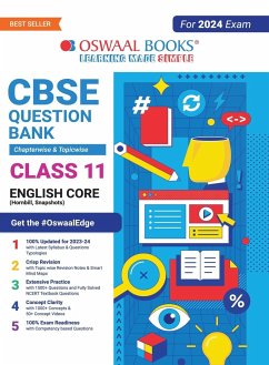 Oswaal CBSE Chapterwise & Topicwise Question Bank Class 11 English Core Book (For 2023-24 Exam) - Oswaal Editorial Board