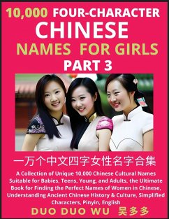 Learn Mandarin Chinese Four-Character Chinese Names for Girls (Part 3) - Wu, Duo Duo