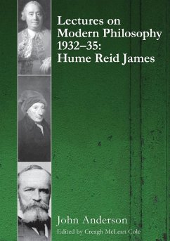 Lectures on Modern Philosophy 1932-35 - Anderson, John