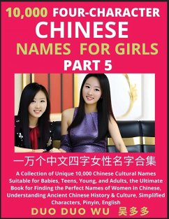 Learn Mandarin Chinese Four-Character Chinese Names for Girls (Part 5) - Wu, Duo Duo