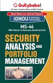 MS-44 Security Analysis and Portfolio Management