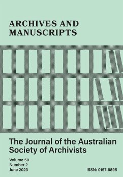 Archives and Manuscripts Vol. 50 No. 2