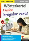 Wörterkartei English Irregular verbs (eBook, PDF)