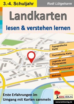 Landkarten lesen und verstehen lernen (eBook, PDF) - Lütgeharm, Rudi