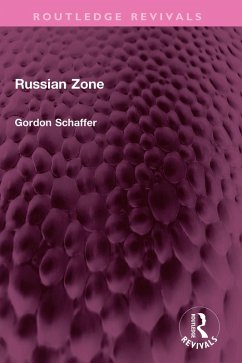 Russian Zone (eBook, ePUB) - Schaffer, Gordon