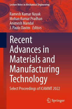 Recent Advances in Materials and Manufacturing Technology (eBook, PDF)