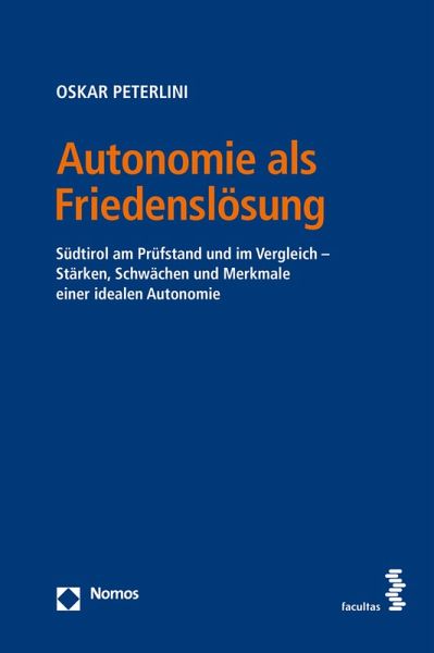 Autonomie als Friedenslösung (eBook, PDF) Autonomie als Friedenslösung (eBook, PDF)