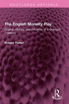 Cover The English Morality Play (eBook, PDF)