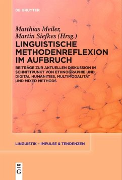 Cover Linguistische Methodenreflexion im Aufbruch (eBook, ePUB)