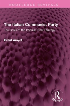Cover The Italian Communist Party (eBook, PDF)