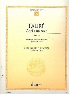 Aprčs un ręve op.7,1 für Violine und Klavier