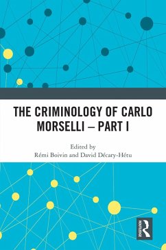Cover The Criminology of Carlo Morselli - Part I (eBook, PDF)