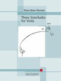 Three Interludes for Viola.