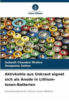 Aktivkohle aus Unkraut eignet sich als Anode in Lithium-Ionen-Batterien - Mishra, Subash Chandra;Sahoo, Anupama