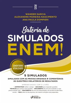 Cover Bateria de simulados para o ENEM - 1ª Ed - 2023 (eBook, ePUB)