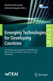 Emerging Technologies for Developing Countries (eBook, PDF)
