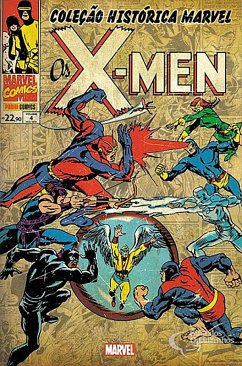 Cover Coleção Histórica Marvel: X-Men vol. 04 (eBook, ePUB)