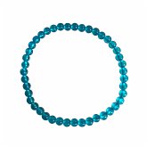 Armband, Aqua Aura, Kugeln 4mm