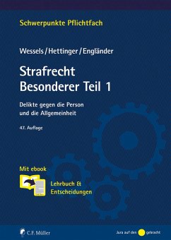 Strafrecht Besonderer Teil / 1 - Wessels, Johannes;Hettinger, Michael;Engländer, Armin