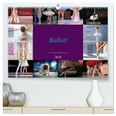 Ballett mit einem Hauch Poesie (hochwertiger Premium Wandkalender 2024 DIN A2 quer), Kunstdruck in Hochglanz