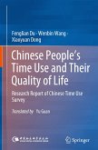 Chinese People¿s Time Use and Their Quality of Life