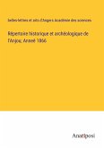 Répertoire historique et archéologique de l'Anjou; Anneé 1866