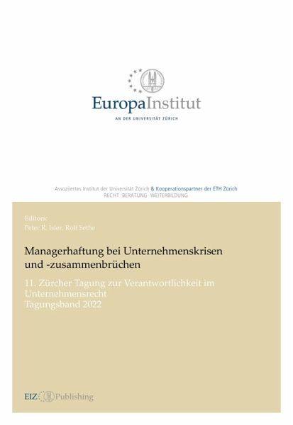 Managerhaftung bei Unternehmenskrisen und -zusammenbrüchen (eBook, ePUB) Managerhaftung bei Unternehmenskrisen und -zusammenbrüchen (eBook, ePUB)