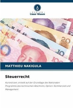 Steuerrecht - NAKIGULA, MATTHIEU