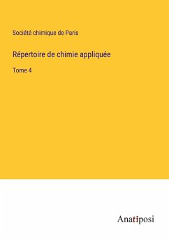Répertoire de chimie appliquée - Société Chimique De Paris