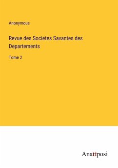 Cover Revue des Societes Savantes des Departements