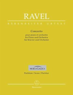 Concerto für Klavier und Orchester G-Dur - Ravel, Maurice