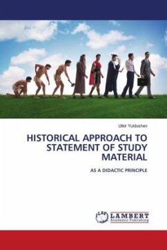 HISTORICAL APPROACH TO STATEMENT OF STUDY MATERIAL - Yuldoshev, Utkir