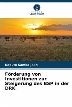 Förderung von Investitionen zur Steigerung des BSP in der DRK - Samba Jean, Kaputo