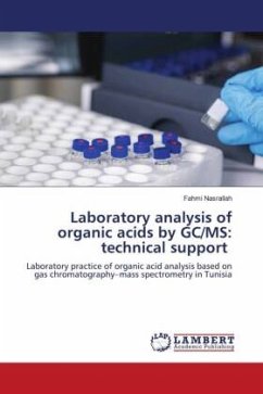Laboratory analysis of organic acids by GC/MS: technical support - Nasrallah, Fahmi