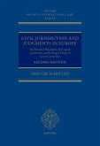 Civil Jurisdiction and Judgements in Europe (eBook, ePUB)