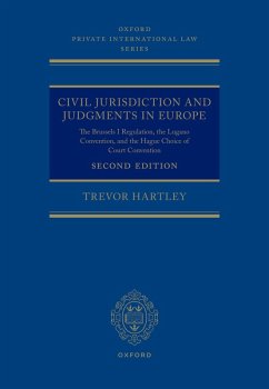 Cover Civil Jurisdiction and Judgements in Europe (eBook, PDF)