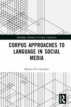 Corpus Approaches to Language in Social Media (eBook, PDF) - Di Cristofaro, Matteo