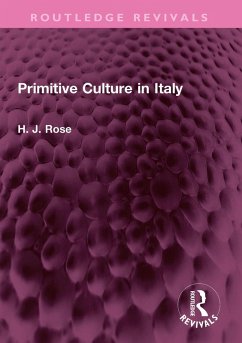 Cover Primitive Culture in Italy (eBook, PDF)
