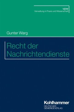 Recht der Nachrichtendienste (eBook, ePUB) Cover Recht der Nachrichtendienste (eBook, ePUB)