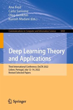 Deep Learning Theory and Applications (eBook, PDF)