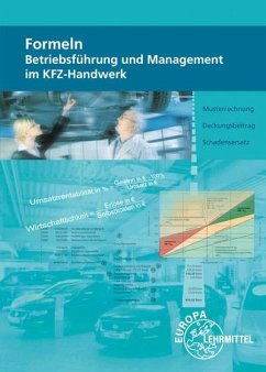 Formeln Betriebsführung und Management im KFZ-Handwerk - Eberhardt, Christiane;Heiser, Monika;Högerle, Friedemann