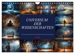 Universum der Wissenschaften (Wandkalender 2024 DIN A4 quer), CALVENDO Monatskalender - Meutzner, Dirk