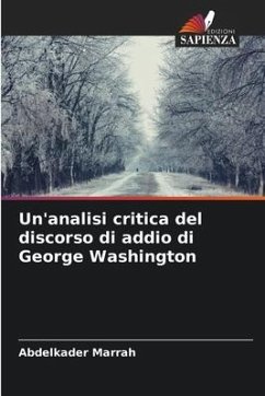 Un'analisi critica del discorso di addio di George Washington - Marrah, Abdelkader