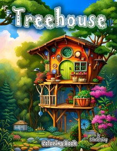 Treehouse Coloring Book - Hosking, Robert Thomas