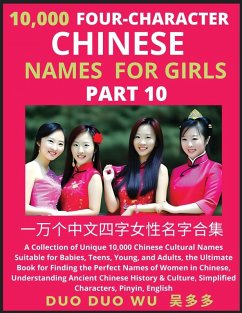 Learn Mandarin Chinese Four-Character Chinese Names for Girls (Part 10) - Wu, Duo Duo